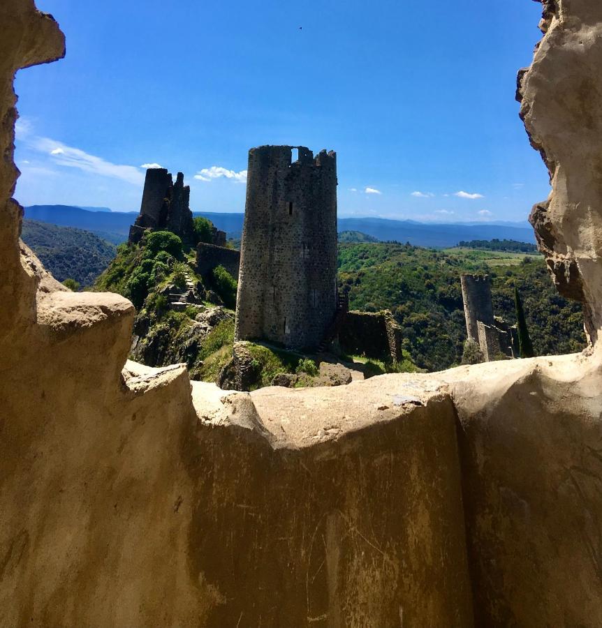 3 Star Surdespine Historic 4 Chateaux Lastours Air Conditioned Luaran gambar