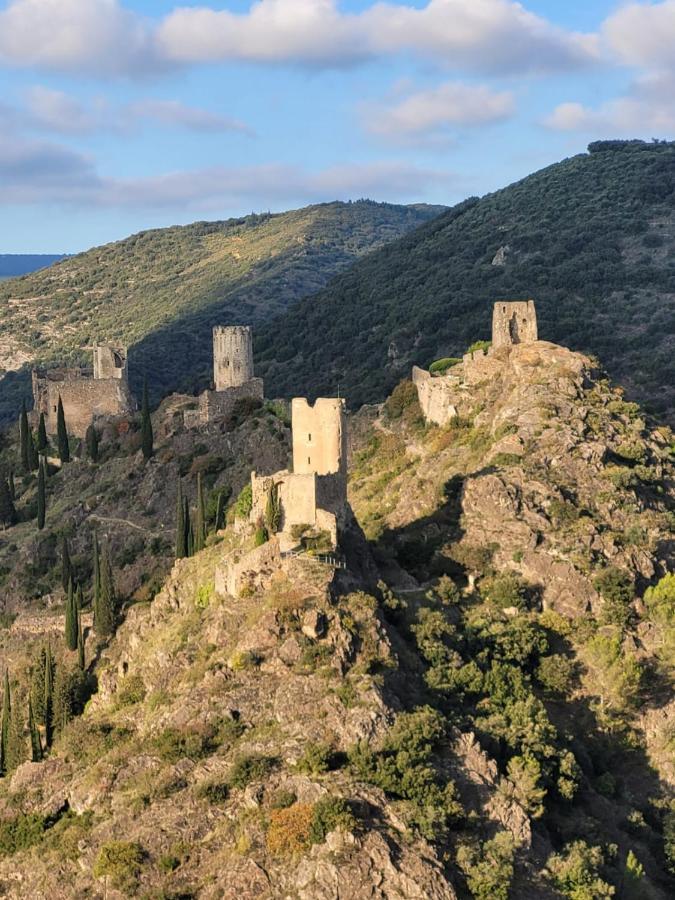 3 Star Surdespine Historic 4 Chateaux Lastours Air Conditioned Luaran gambar